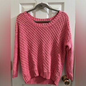 AMERICAN EAGLE PINK KNIT TOP